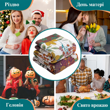HOORDRY Ковдра-плед з бавовни 150x200 см, 4-шарова, дихаюча, м'яка, біло-зелена, для дивана та всіх сезонів
