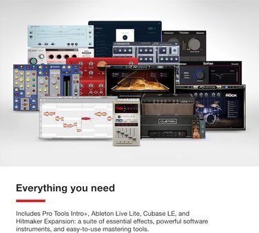 Focusrite Scarlett Solo 4 (4th Gen) USB аудіоінтерфейс для гітаристів, вокалістів та продюсерів - студійна якість звуку + ПО
