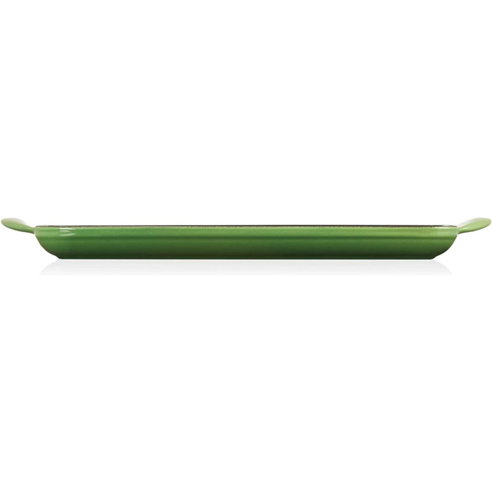 Гриль-пательня Le Creuset прямокутна, чавун, 33 см, Bamboo (для всіх плит, включаючи індукційну)