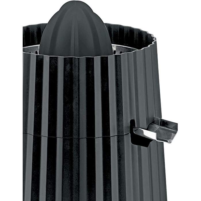 Електрична вижималка для цитрусових Alessi Plissé MDL07 W, термопластик, 80 Вт, чорна