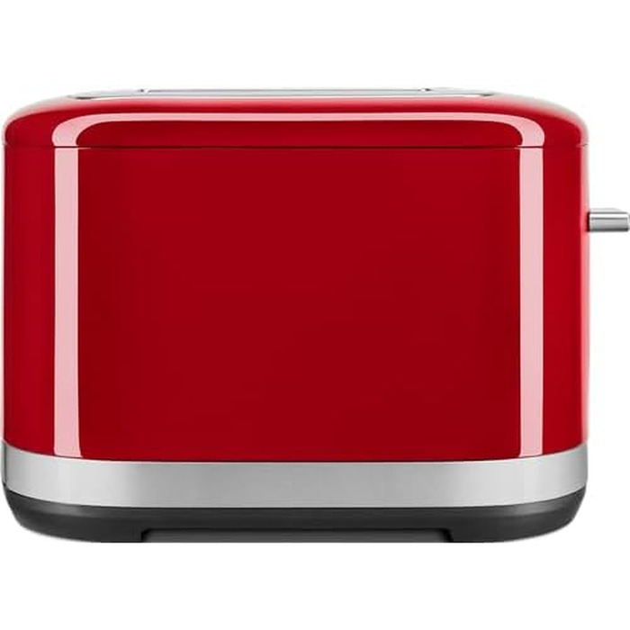 Тостер KitchenAid для 2 скибок - ретро дизайн, нержавіюча сталь, червоний Empire. 7 функцій