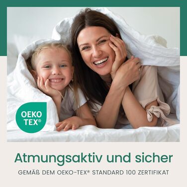 Комплект постільної білизни VEL VET HOME з 100% бавовни, підковдра 140x200 см та наволочка 80x80 см, на блискавці, колір зелений, Made in EU