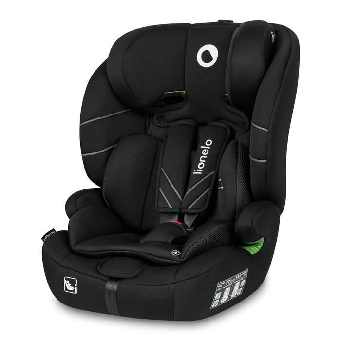 Автокрісло Lionelo Levi One i-Size 76-150 см, Група 1 2 3, Чорний, R129 i-Size