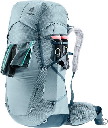 Жіночий ультралегкий трекінговий рюкзак Deuter Aircontact Ultra 45+5 л Dusk-Atlantic