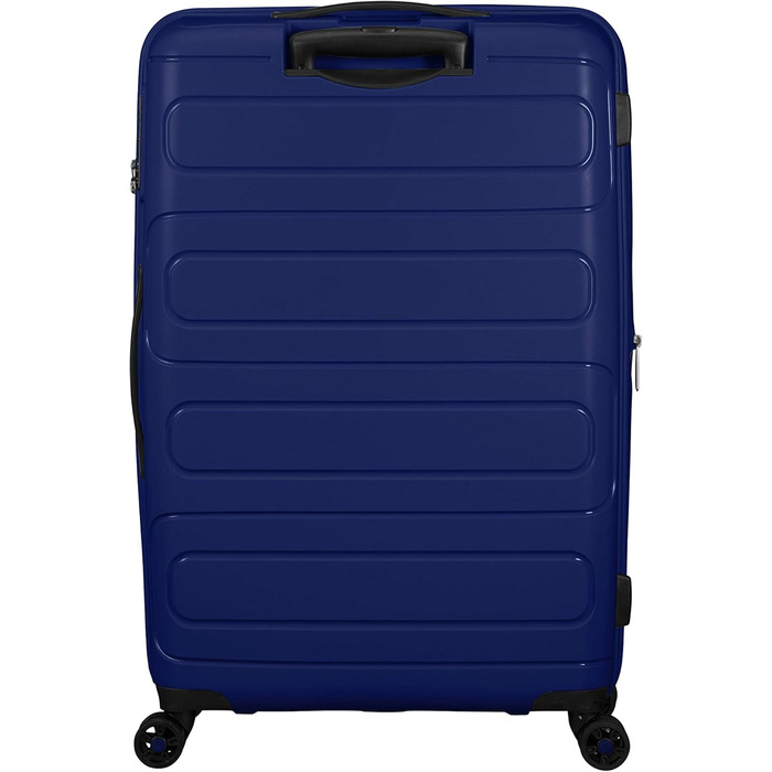 Валіза American Tourister Sunside Spinner L, розширювана, 77 см, 106/118 л, синя (Dark Navy)