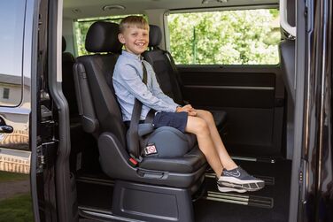 Дитяча автопідставка Osann Up, без Isofix, 125-150 см, 15-36 кг, i-Size, чорна
