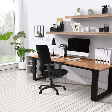 Офісне крісло / крісло керівника ZENIT HIGH black hjh OFFICE