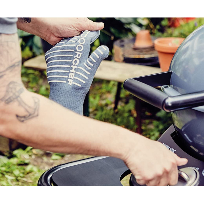 Рукавичка для гриля OUTDOORCHEF, силіконове покриття, розмір L