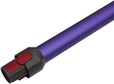 Телескопічна труба Trade-Shop для пилососів Dyson V7/V8/V10/V11/V15, заміна 967477-04, фіолетова, 74 см