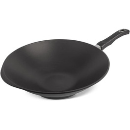 Wok-сковорода Gundel GUSS для індукції, 30 см, антипригарна, PFOA-free, литий алюміній, з ручкою, Akku-Therm дно