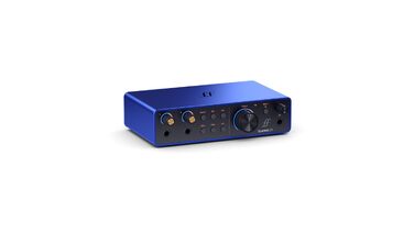 Аудіоінтерфейс Focusrite Scarlett 4i4 4-го покоління для гітаристів, вокалістів та продюсерів (2i2 Anniversary Ed.) - Hi-Fi студійна якість, USB