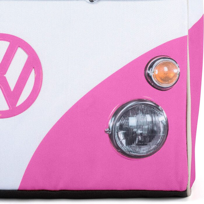 Термосумка-холодильник Volkswagen T1 Bulli Bus, ізольована, для пікніка та кемпінгу, рожева