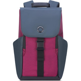 Рюкзак DELSEY PARIS Securflap м'який 21 л, бордовий, 45x31x14 см