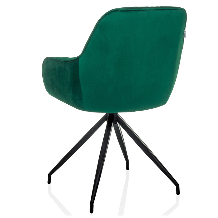 Стілець обідній ELVERUM Velvet Green hjh LIVING