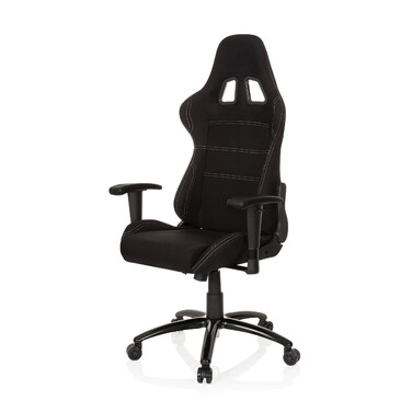 Ігрове крісло / Офісне крісло GAME FORCE Тканина Black HJH OFFICE