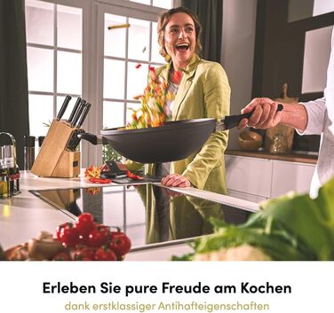 Сковорода для млинців Hoffmann Aluguss 28 см з антипригарним покриттям, Made in Germany, знімний ручка | Сковорода для оладок, яєць