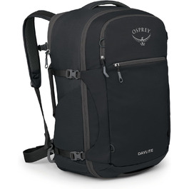 Рюкзак для подорожей Osprey Daylite Carry-On 44 л, чорний, міцний та легкий, ручна поклажа
