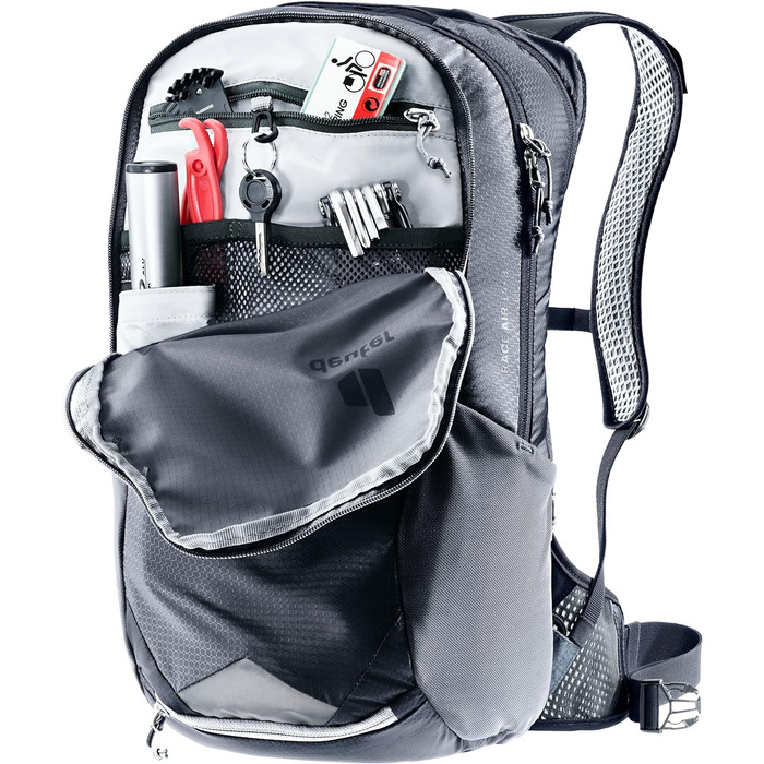 Рюкзак для велосипеда Deuter Race Air 14+3 л чорний