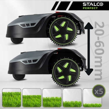 Робот-газонокосарка STALCO PERFECT RMP650 S052398700