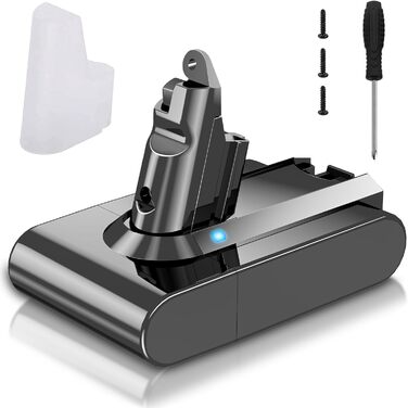AIMAX 2024 Оновлений акумулятор 4600mAh для Dyson V6, DC62, DC58, DC59, DC61, Animal, DC72, DC74, SV03, SV05, SV06, SV07, SV09, ручний пилосос, 21.6V