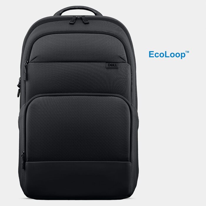 Рюкзак для ноутбука Dell EcoLoop Backpack CP5626, 23л, чорний, з перероблених матеріалів