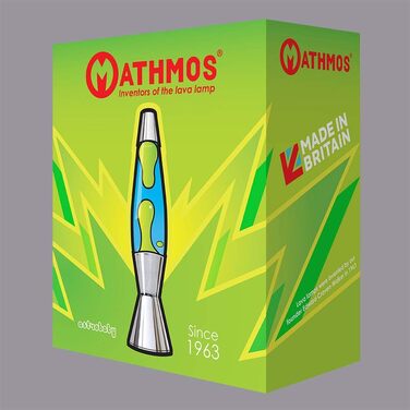 Лава-лампа Mathmos Astro Baby срібляста, фіолетово-помаранчева, оригінальна британська якість