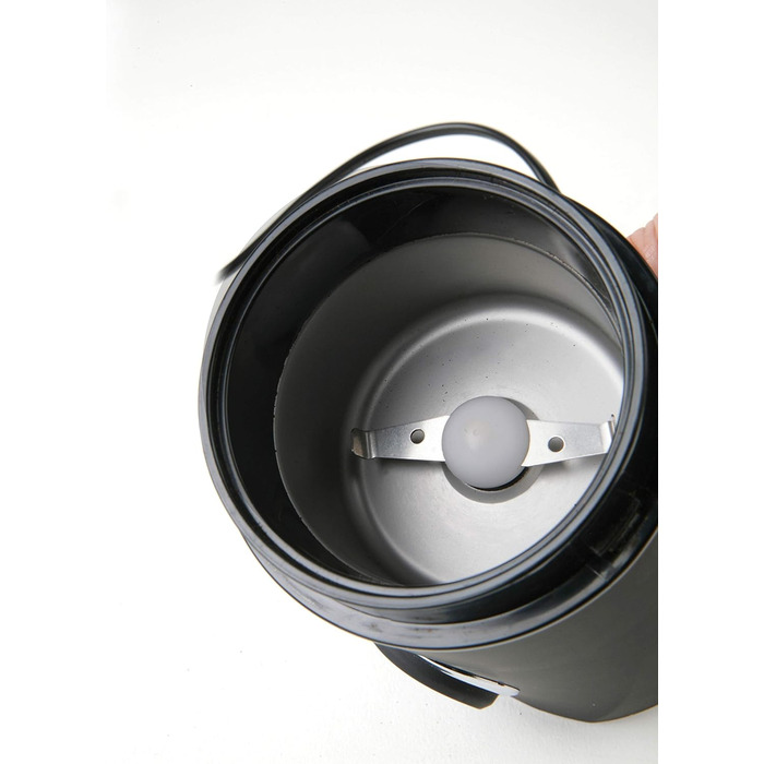 Кавомолка Black+Decker BXCG150E, 150 Вт, пластик, чорна, для 12 чашок, для кавових зерен
