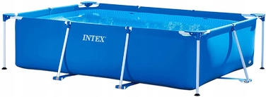 Каркасний прямокутний садовий басейн Intex 450x220x84 см, арт. 28273