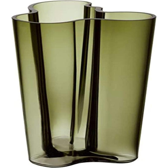 Ваза Iittala Aalto 251 мм, зелена, скло