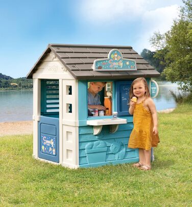 Дитячий будиночок Smoby Sweety Corner для дівчаток з аксесуарами, для вулиці та в приміщенні, з 2 років