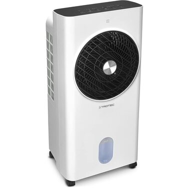 Trotec Aircooler PAE 31: Мобільний 3-в-1 Повітряний Охолоджувач, Зволожувач та Вентилятор, 6л, 1л/год, 3 швидкості, Таймер, Нічний режим