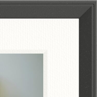 Цифровий фоторамка Aura Carver 10.1 дюйми HD Wi-Fi Cloud, Безлімітний хмарний простір, Віддалене завантаження фото - Gravel 10' - Чорний