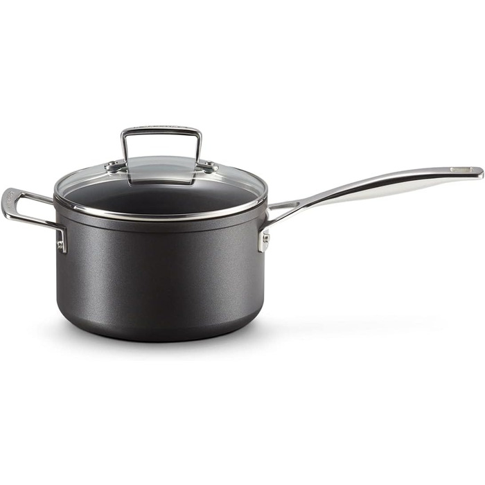 LE CREUSET Професійний сотейник з антипригарним покриттям, Ø 18 см, для всіх типів плит, включаючи індукцію, антрацит/срібло