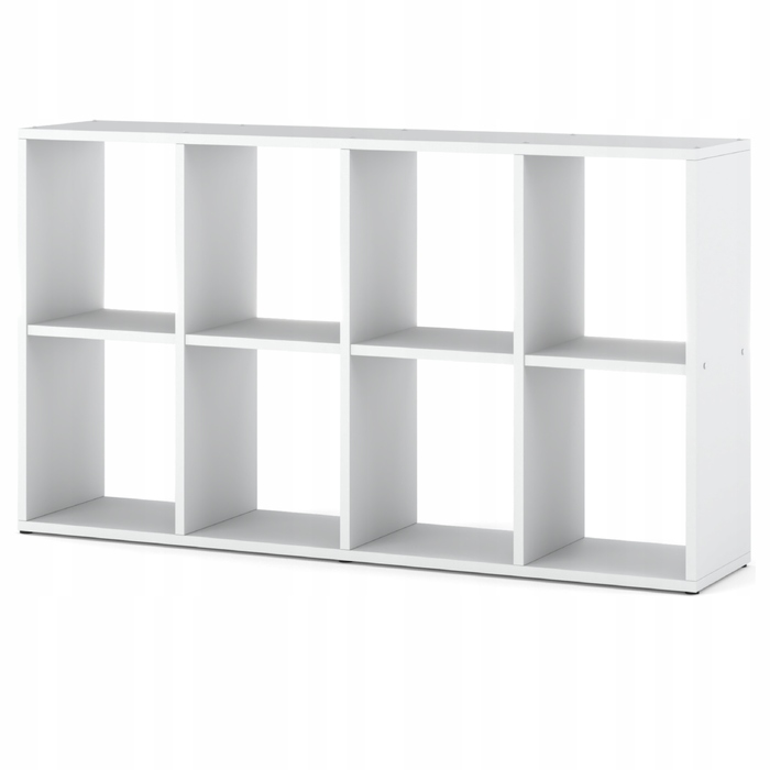 Стелаж Stiv-Meble, 129,4 см x 70,4 см x 29 см, білий