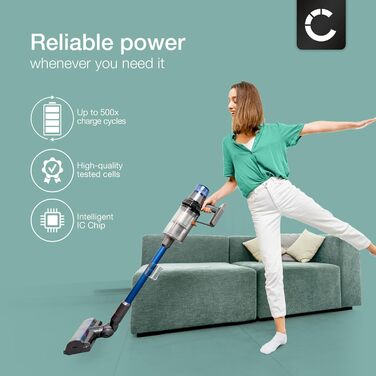 Акумулятор CELLONIC для Dyson V8, V8 Absolute, Animal, Fluffy, SV10, SV25 (215681, 967834-02), 3000мАг, замінний акумулятор для пилососа