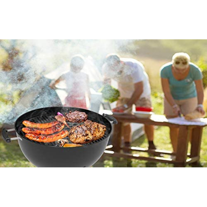 Чавунна решітка Onlyfire для гриля, діаметр 30 см, для Weber 57 см, Gourmet BBQ, Gusseisen, Sear Grate