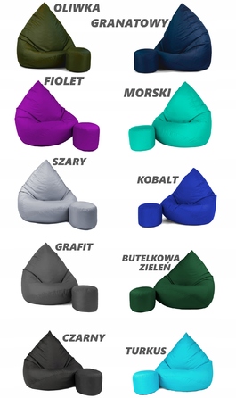 Крісло-мішок Pufini, графітовий