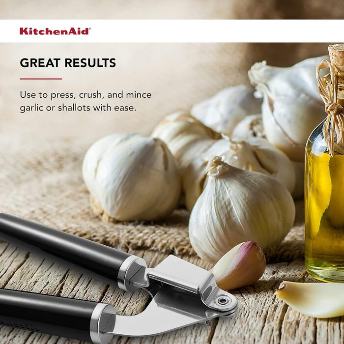 Прес для часнику KitchenAid Classic, універсальний розмір, чорний