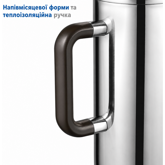 Френч-прес Ecooe 1,5 л з нержавіючої сталі 18/10, подвійні стінки, 3 фільтри, для кави, велика місткість