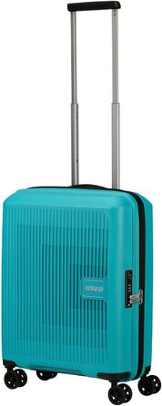 Валіза American Tourister Aerostep на 4 колесах, 55 см, розширювана, бірюзова