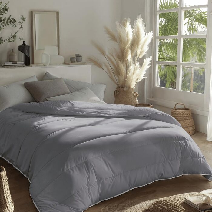 Всесезонна ковдра Zelesta Royalbed 135x200 см 2-в-1, гіпоалергенна та дихаюча, антрацит