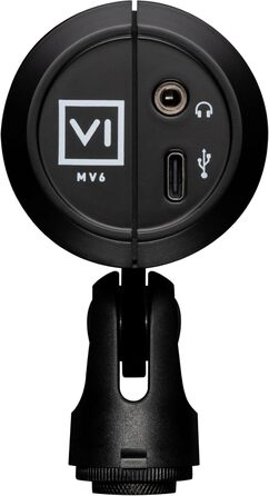Мікрофон Shure MV6 USB-C для геймерів і стрімерів, динамічний, цифровий, для ПК, стрімінгу та ігор