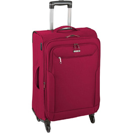Валіза D & N Travel Line 6804, 76 см, темно-червона