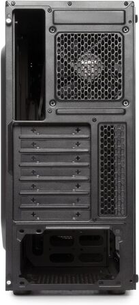 Корпус Vultech VCO-A2699T ATX, 1x USB 3.0, 2x USB 2.0, загартоване скло, без блока живлення, чорний