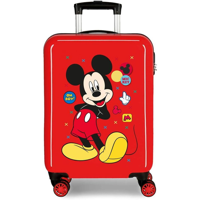 Дитяча валіза Disney Enjoy The Day, 40x55x20 см, червона