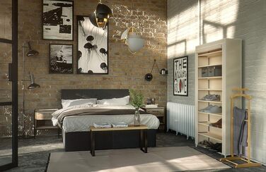 Шафа для взуття Relaxdays VALENTIN 161x88x30 см, 10 полиць, тканинний чохол із застібкою-блискавкою, бежевий, на 45 пар взуття, пилозахисна