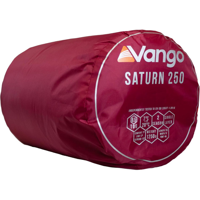 Спальний мішок Vango Saturn для кемпінгу, утеплений