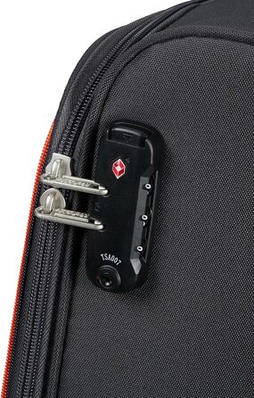 Валіза American Tourister Sea Seeker Spinner S 55 см 36 л, сіра (Charcoal Grey), ручна поклажа
