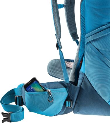 Рюкзак для трекінгу Deuter Aircontact Core 40+10 л унісекс, Reef-Ink