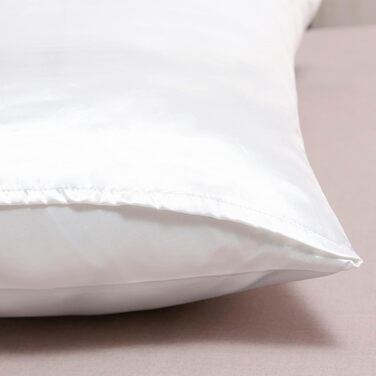 Подушка для ніг та стегон Dioxide для тих, хто спить на боці, з memory foam. Підтримка ніг, колін, стегон, спини та для вагітних. Білий колір.